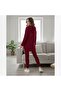 Hooded Blouse and Pants Two-Piece Set- Meloni Cut - 4