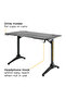 Conqueror Ergonomic Rectangular Gaming Desk - 5