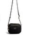 Black - Black Suede Women's Crossbody Bag Sp1111