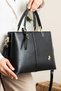 Women's Polo 3-Compartment Long Crisscross Strap Shoulder & Clutch Bag (32x24 Cm)