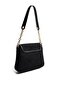 Black - Black Suede Women's Shoulder Bag Sp1147 - 4