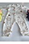 Baby Romper 0-9 Months Comfortable Breathable Snap Fasteners 100% Pure Cotton Soft Anti-Allergic Bear Pattern - 7