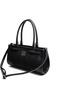 Black - Black Suede Women's Handbag Sp1261 - 5