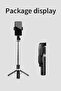 KT-239 1.7M Selfie Stick Tripod with Bluetooth Remote, Aluminum Alloy Phone Tripod Stand - 3