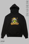 Unisex Hoodie Long Sleeve Grinchy Printed Hooded Fleece-Lined Oversized Cotton Sweatshirt - 6