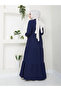 Women's Ayrobin Chic and Comfortable Fit Fabric Full-Length Modest Dress - 4