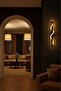 Samsung Led Decorative Modern Wall Sconce Single Hotel Living Room Bedroom 60cm Black Case Daylight - 4