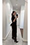Tricot Midi Dress with Belt - 4