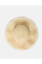 Girls Beige Floral Embellished Hat - 3