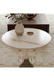 Modern round side table - 3