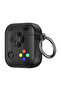 أبل إيربودز 2/1. غطاء حماية من نوع GamePad من Nesil Kılıf، غطاء أسود اللون