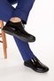 Men's Genuine Leather Groom's and Suit Shoes Lightweight Comfortable Add.3005 Black Patent Leather - 4