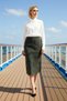 Women's Pencil Skirt High Waist Midi Skirt Functional Durable Quality Comfortable Aesthetic Stylish