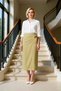 Women's Plain Maxi Length Sarong Pattern Double-Breasted Tie-Up Viscose Woven Skirt Functional Durable - 3
