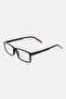 Men WR-S6913S Rectangular Reading Glasses, Black - 3