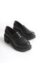 Jvl 025 Classic Thick Heeled Loafer - 6