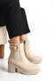 Nvl 535 Belt Detailed Thick Heeled Boots - 2