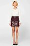 Women's High Waist Faux Leather Mini Skirt Cargo Pocket Pack Functional Durable Quality Comfortable Stylish