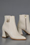 Egd 112 Side Buckle Detail High Heel Boots - 2