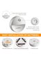 LED Motion Sensor Night Light, Automated On & Off, Cool White Motion Activated LED Night Light for Kitchen, Bathroom, Stairs, Bedroom - with 18 AAA Batteries, 6-Pack - 7