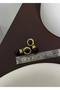 Black & Burgundy Retro Earrings - 5