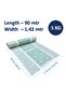 5kg x 90mtr x 1.36mtr Design Sufra Roll Table Sheet Plastic Table cloth - 2