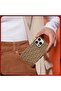 iPhone 16 Pro Max Hard TPU Case with Shockproof Bumper, Textured Non-Slip Brown (E) - 8