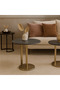 Modern round side table - 5