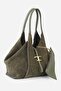 Keria Genuine Leather t Logo Shoulder Bag - 2