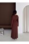 V-Neck Sleeveless Long Dress Knitted Set with Cardigan - 6