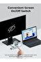 محول موزع USB، 10 في 1، 2 منفذ HDMI، 2 منفذ USB-A، 3 منافذ USB-C، 2 منفذ TF/SD، منفذ إيثرنت واحد، 100 واط PD، 5 جيجابت في الثانية، 4K @ 60 هرتز، - 7
