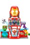 Iron Man & His Awesome Friends 3-Inch Iron Quarters Playset G1259 (Ages 3+)