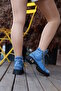 Denim Boots Metal Detailed Daily Orthopedic -H465 - 5