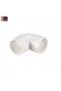 PVC White Pipe Fitting ELBOW, 1/2 INCH - 2