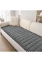 Quilted Non-Slip Pet Sofa Cover for 3-Cushion Sofa (Dark Grey, 70 x 150 cm)
