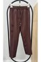 Women's Plus Size Elastic Waist High Waist Double Crepe Trousers 6303-25 - 5