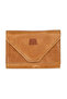 Genuine Leather Women's Accordion Wallet |   Mia 2190 Tiguan Camel