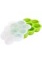 Silicone Baby Food Freezer Tray with Clip-on Lid (Green) - 2