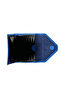 Genuine Leather Women's Accordion Wallet |   Mia 2190 Flother Mat Cobalt Blue - 4