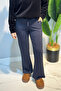 Nervür Stitched Waist Elasticated Lace-Up Trousers 1887 Anthracite - 2