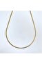 Steel Italian Chain Necklace Long Length-60 cm - 3