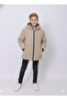 Children's Coat Hooded Boy's Coat with Reflector Detail - 3