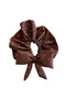 Brown Polka Dot Bow Rubber Buckle - 2