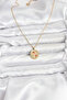 316L Steel Chain Gold Color Elephant Figured Women's Necklace - 2