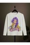 K-Pop Rumi Huntres Huntrıx Printed Long Sleeve T-Shirt - 2