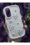 Samsung Galaxy A54 Compatible Shiny Heart & Pearl Detailed Soft Stylish Phone Case - 5
