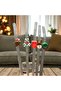 New Year Santa Claus 5Pcs Straws Set Christmas