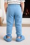 100% Cotton Baby+Children's Bottoms with Pockets, Soft Textured Than Fabric K Ribbed Knit (9-36 Months) - 3