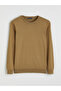 Peak New Season Crew Neck Basic Men's Knitwear Sweater - 5