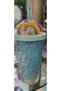 Illuminated Model Fancy Lid Plastic Cup with Straw 470ml Ad63626 - 2